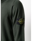logo patch roll-neck jumper