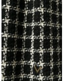 houndstooth check skirt