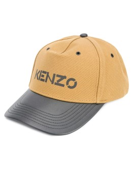 logo print baseball hat
