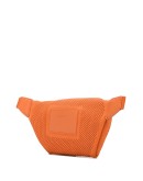 mesh logo belt bag