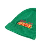 Vibration embroidered slogan beanie