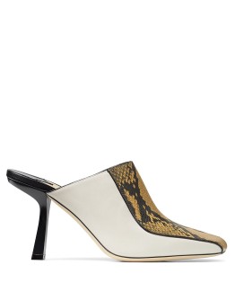 Marcel 85mm square-toe mules