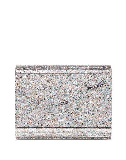 Candy glitter clutch bag