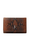 Varenne logo-emblem clutch bag
