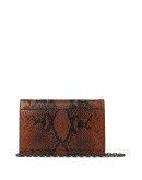 Varenne logo-emblem clutch bag