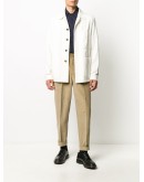 corduroy tapered cotton trousers