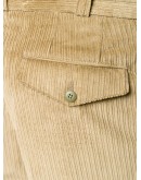 corduroy tapered cotton trousers