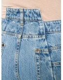 Décortiqué wide-leg jeans