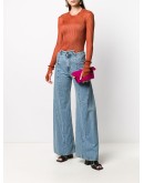 Décortiqué wide-leg jeans