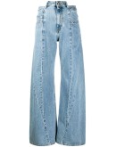 Décortiqué wide-leg jeans