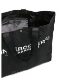 logo print nylon tote bag