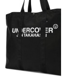 logo print nylon tote bag