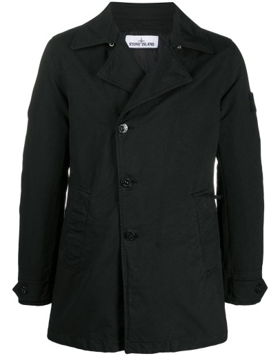 slim-fit peacoat