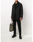 slim-fit peacoat