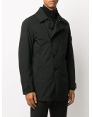 slim-fit peacoat