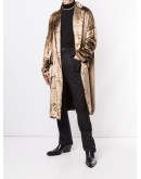 deconstructed velvet coat