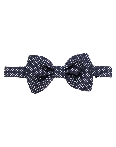 diamond-jacquard bow tie