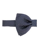 diamond-jacquard bow tie