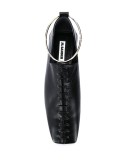 ankle bracelet lace-up shoes