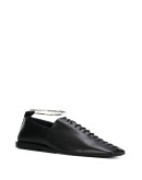 ankle bracelet lace-up shoes