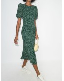 Palmer floral print midi dress