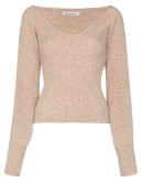 Heart V-neck jumper