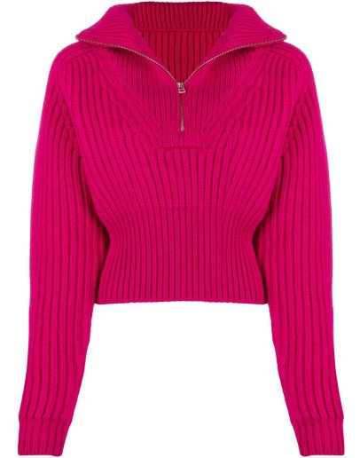 La maille Olive half-zip jumper