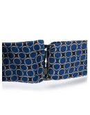 circle pattern bow tie