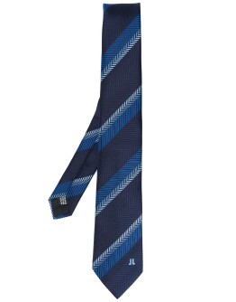herringbone silk tie