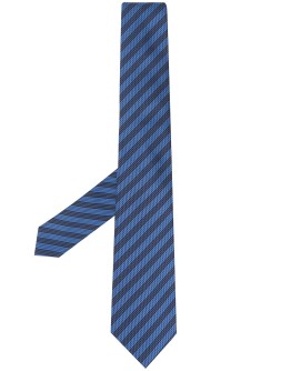striped classic silk tie 