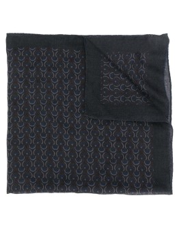 abstract-print scarf