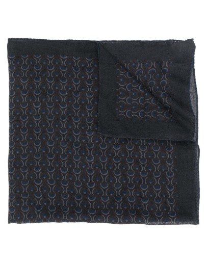 abstract-print scarf