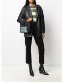 high rise pipe jeans
