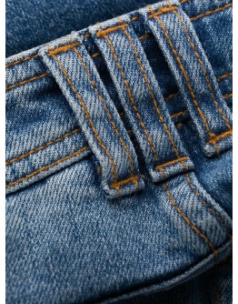 faded flare jeans