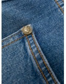 faded flare jeans