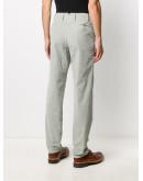 straight-leg chino trousers