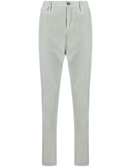 straight-leg chino trousers