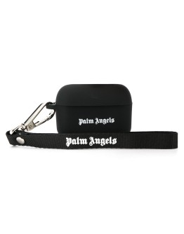 logo-print AirPods case