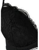floral lace embroidered bra