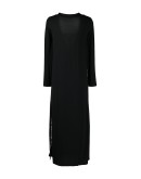 embroidered panel long nightie