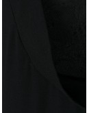 embroidered panel long nightie
