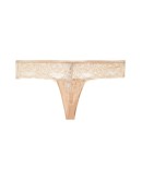 lace detail thong