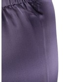 longsleeved wide leg silk pyjama set