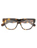 tortoiseshell cat-eye frame glasses