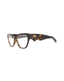 tortoiseshell cat-eye frame glasses