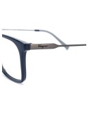 two-tone clear lens glasses