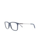 two-tone clear lens glasses