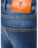 washed slim-fit jeans 