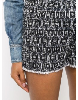 tweed shorts