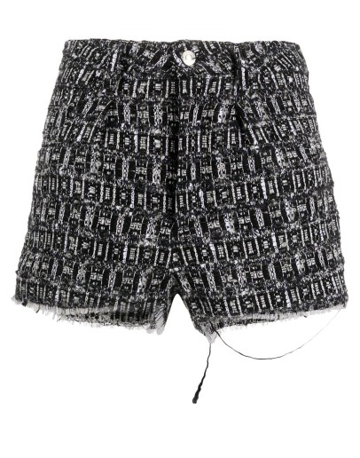 tweed shorts